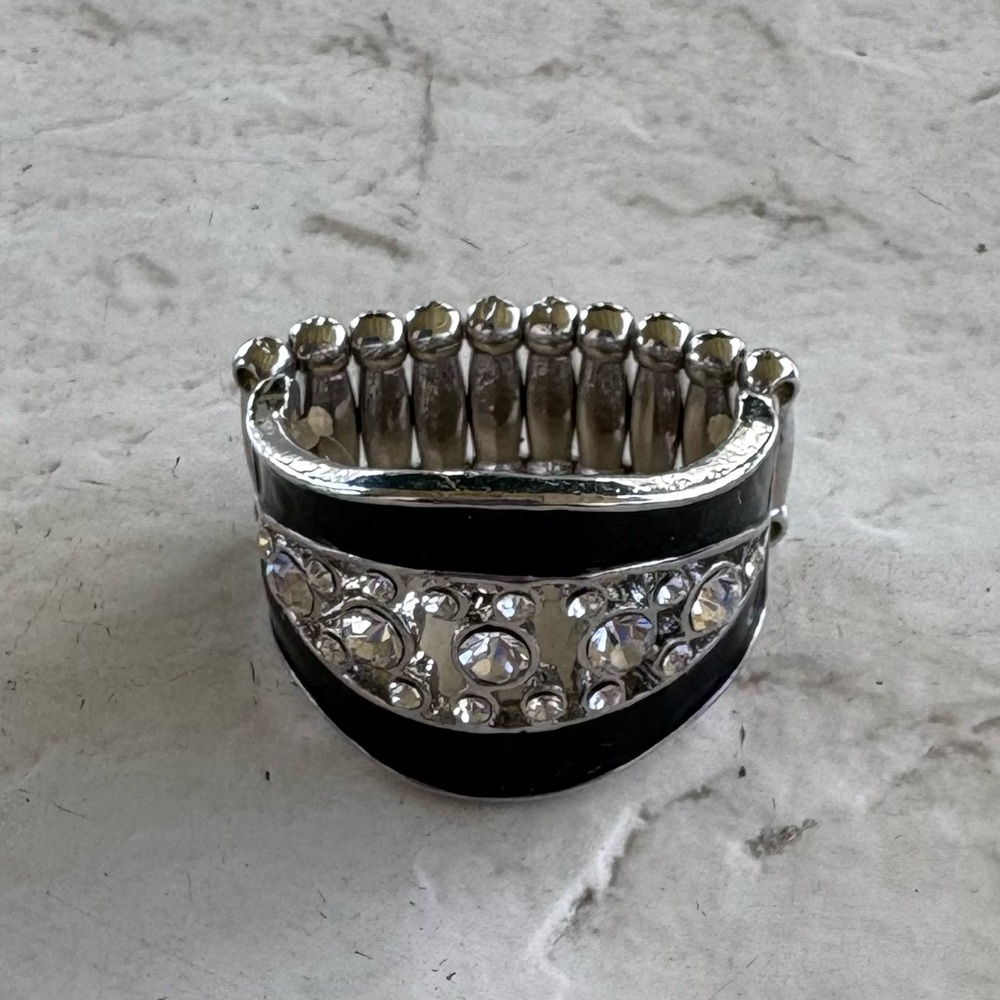 Paparazzi Stretch Ring Bundle 2x Statement Rings … - image 8